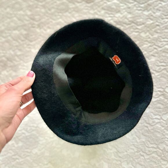 Angora/Wool Fuzzy Bucket Hat Bowler Hat - Picture 4 of 7